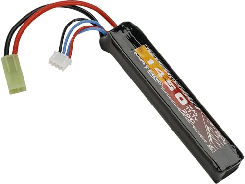 Evike Airsoft - Matrix High Performance 11.1V Stick Type Airsoft LiPo Battery (Model: 1450mAh - 20C / Small Tam)