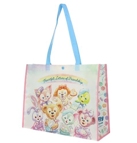 Amazon | ショッピングバッグ ダッフィー&フレンズのハートフェルト