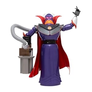 Disney Store Official Zurg Talking Action Figure from Toy Story, Features Sounds and Phrases from The Movies, Interacts with Other Figures and Toys