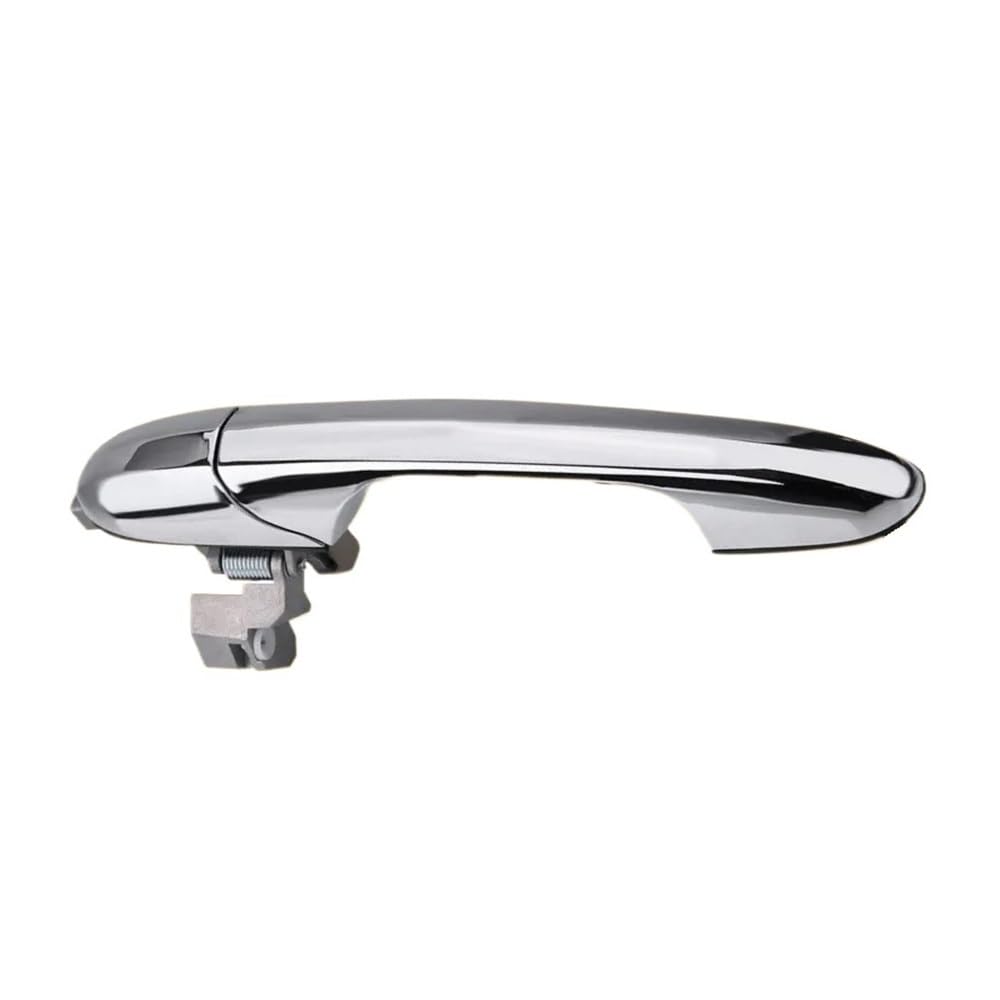 BIKKJBK Car Vehicle Door Handle Passenger Side and Driver Exterior Door Handle for 500 2007-2020 735592026 735592012