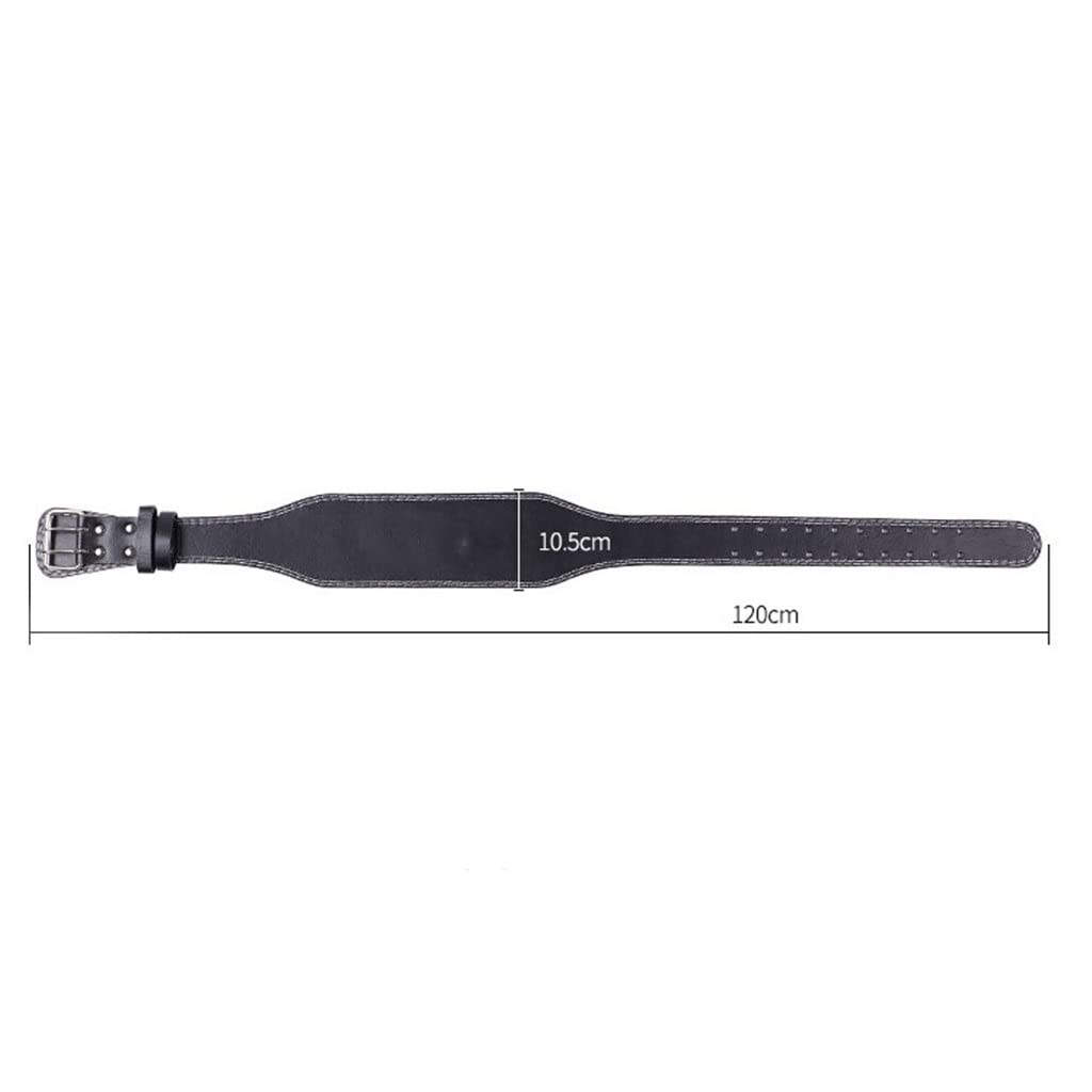 Squat Fitness Belt Deportes Cintura Cinturón Equipo Entrenamiento Deportes Deadlift Levantamiento de Pesas Cinturón(110x10.5cm)