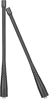Baofeng UV-5R Dual Band Ham Radio Antenna VHF UHF 136-174MHz 400-520MHz Handheld Radio Antenna SMA Female Walkie Talkie Soft Antenna for Baofeng Two Way Radio(2pack)