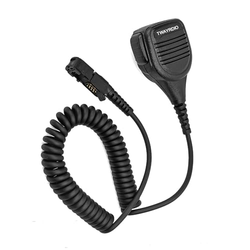 Amazon | TWAYRDIO モトローラ無線機用 スピーカーマイク MiT3000