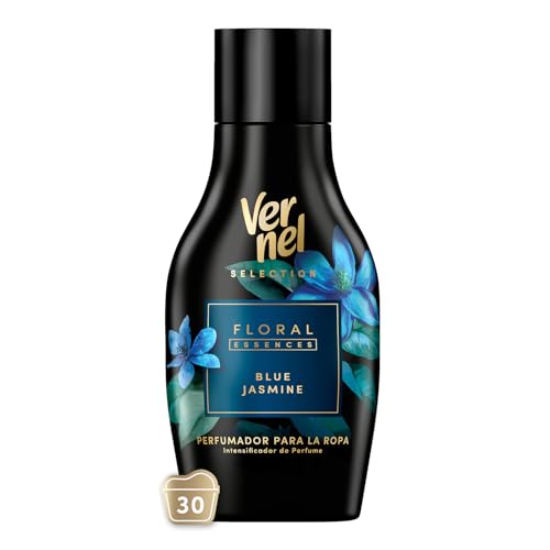 Vernel Scent Booster Floral Essences Blue Jasmine (30 lavados), Perfumador para la ropa, intensificador de aroma para la colada con fragancia intensa y extra duradera