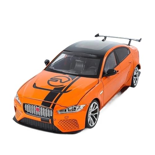 Jaguar XE SV Project 8 miniature orange : décorez votre bureau avec ce SUV de sport