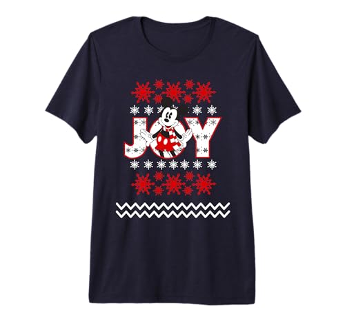 T-shirt Premium Mickey Mouse Disney Holiday pour les fêtes de Noël
