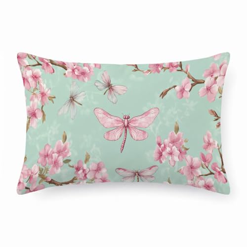 Funda cojín 40x80 lino suave Farfalla RZBZ-876 para cama 2