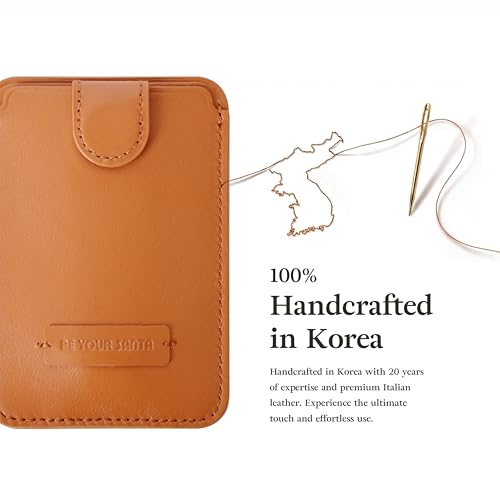Cartera magnética de cuero italiano MagSafe para iPhone 17 y 16 7