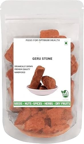 SA Geru Mitti - 200 grm - Geru mitti Stone - geru Stone - red ocher Stone