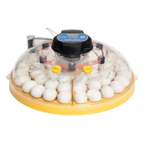 Brinsea Maxi 48 EX 48 Incubateur à œufs – Fabriqué au Royaume-Uni, qualité supérieure, entièrement automatique et contrôle de l'humidité automatique...