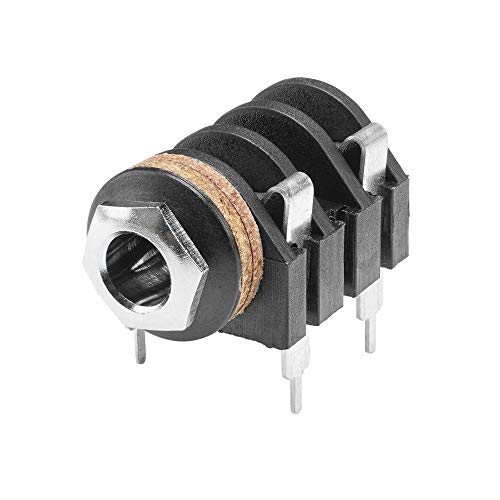 Hicon de 2 Pines Mono empotrable Jack de 6,3 mm Hembra löttechnik Audio | Hi de j63 m de PHM