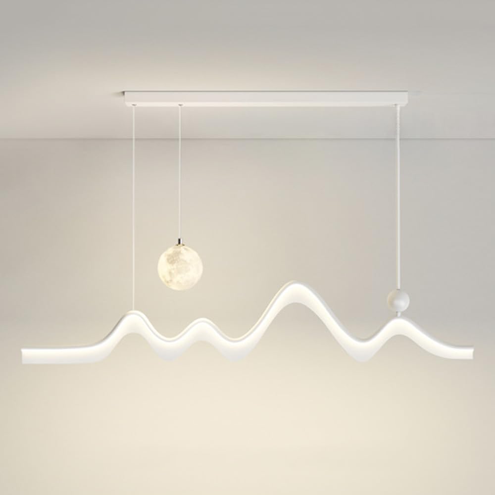 Lustre linéaire moderne pour illuminer vos dîners de famille