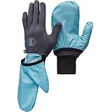 Photo Gallery black diamond unisex deploy wind hood guanti, carbon-glacier, m Photo Gallery black diamond unisex deploy wind hood guanti, carbon-glacier, m