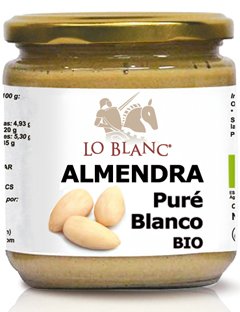 Lo Blanc Puré de Almendra Blanco - 100% Almendra 325 g