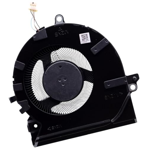 Image of High- Quality Replacement Internal CPU+GPU Cooling Fan For HP OMEN 15ek 15-ek 15ek 15-en 15en Series (GTX1660Ti RTX20) (5 VOLT). With Complimentary MH501 Thermal Greasen (Cooling paste).