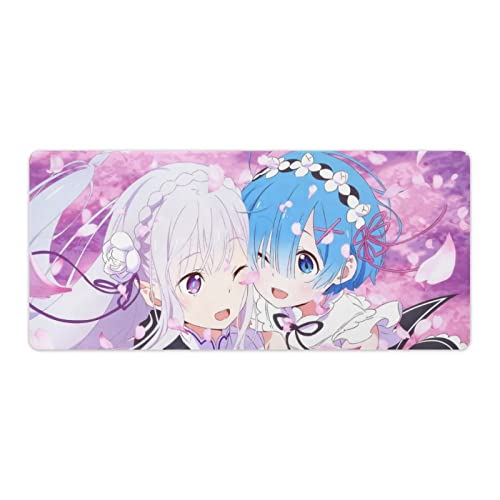 Amazon.co.jp: リゼロ レム 大型 ゲーミングマウスパッド 40x90cm