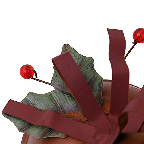 image for YK Decor Rustic Metal Jingle Bell Decoration Cut Out Star Decorative S