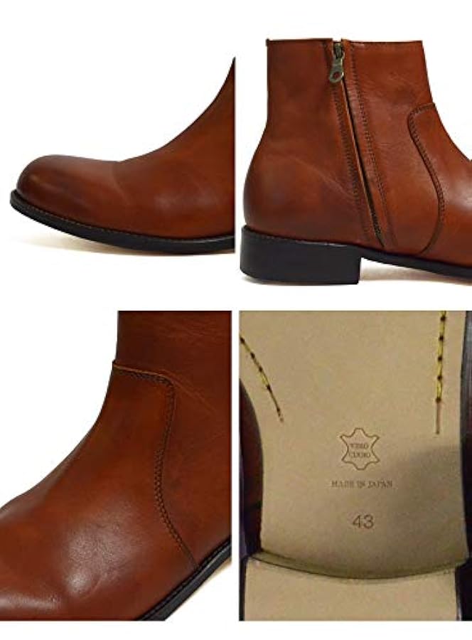 Amazon | [パドローネ] サイドジップブーツ SIDE ZIP BOOTS