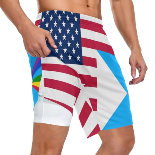 Short d'entraînement homme GuoChe vêtement sport été séchage rapide avec poche