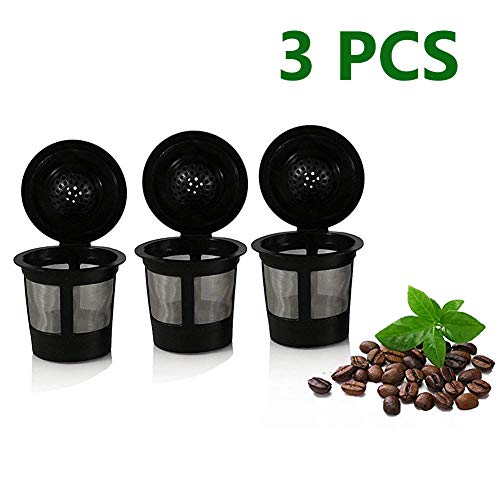 GOODBUY Reusable Coffee Filter Cups Compatible with Keurig Brewers 1.0 or 2.0, Refillable