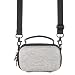 Produktbild Hama Kameratasche Ambato (Fototasche für Systemkamera und Videokamera, 12 x 6 x 7 cm, Hardcase für Wandern, Fahrrad, Trekking, Hartschale mit Gürtelschlaufe, zum Umhängen, Tragegriff) grau