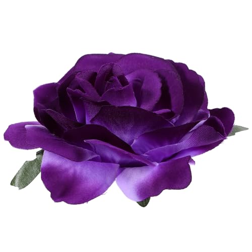 Rose Brooch Pin pour bal et mariage accessoire cheveux élégant