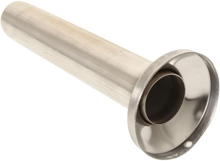 Silenciador universal para escapamento Remix Custom para ponteiras redondas de 3,5" – 1 unidade