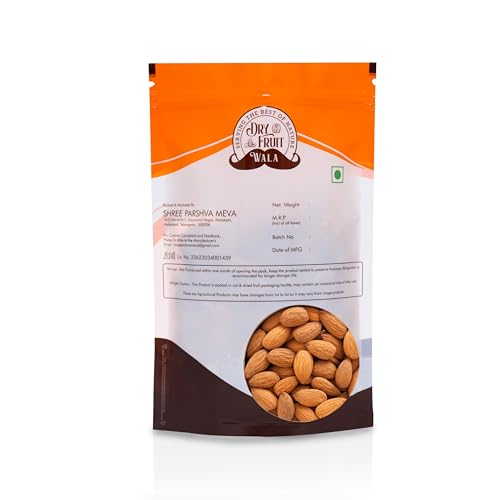 Image of Dry Fruit Wala Organic Almonds 400gm