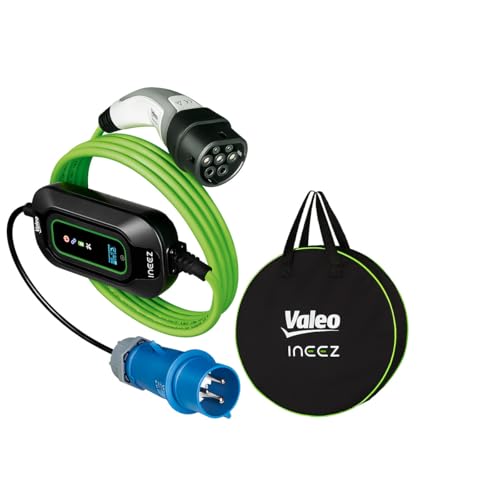 Chargeur EV Valeo Ineez CEE Blue : rechargez votre voiture au camping ou en voyage