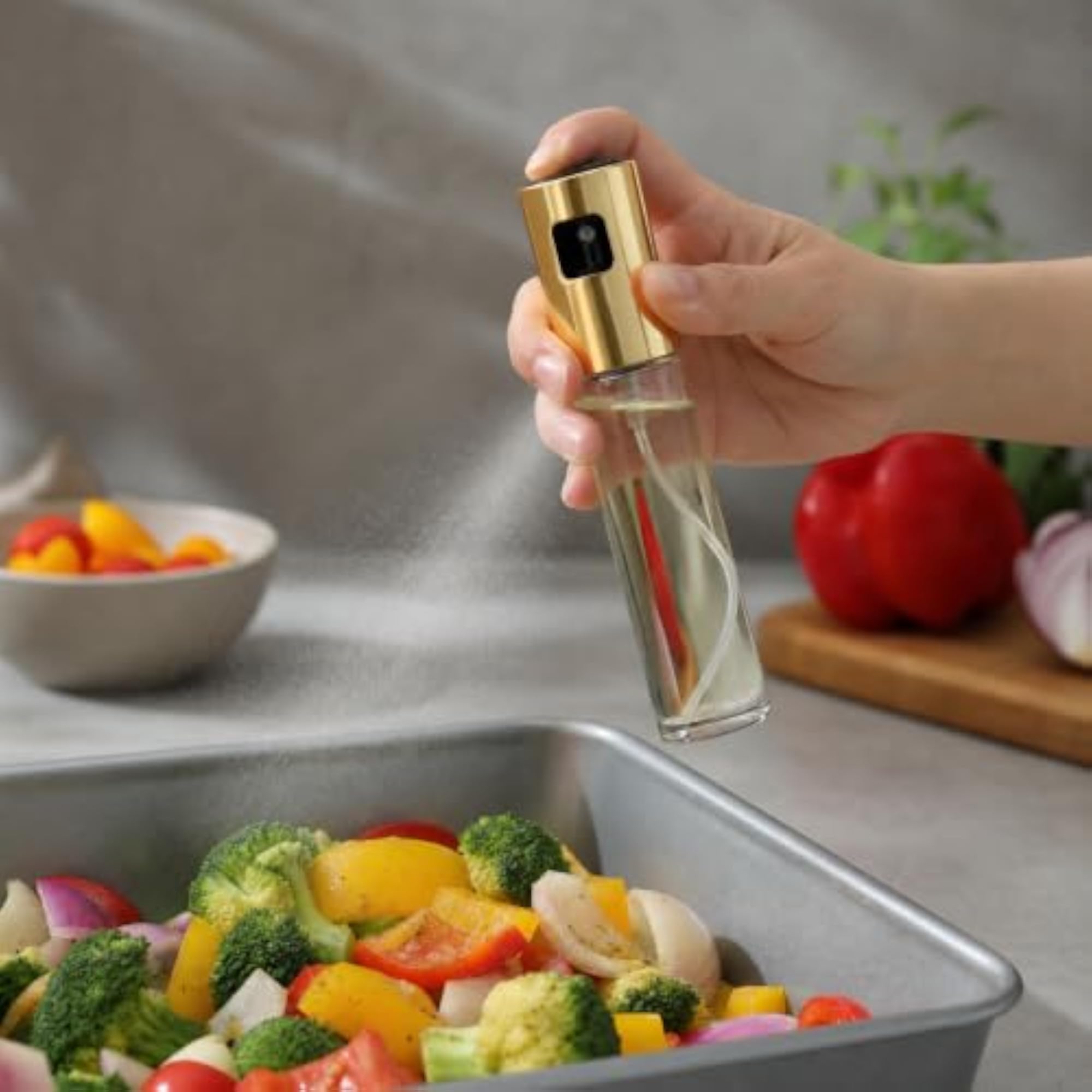 2x Oil Sprayer Bottle for Cooking and Grilling
