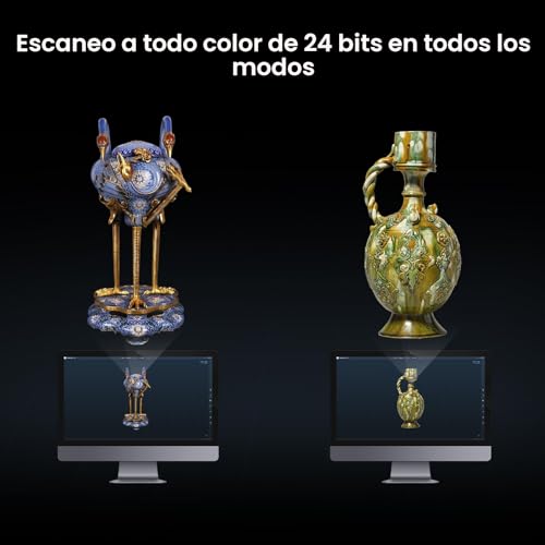 Miniatura 8 de Creality Raptor Pro - Escáner 3d Para Coche Personalizado, 22 Cruces 7 Líneas Láser Azules Paralelas, Precisión Volumétrica: 0,02 Mm 0,08 Mm M, Objetos Entre 5-4000 Mm