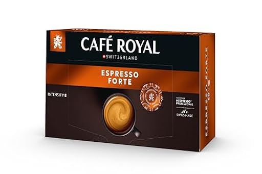 Café Royal Espresso Forte 50 Dosettes de Café Compatibles avec Nespresso (R)* Business Solutions (R)*, Intensité 8/10, 300 g | Ya disponible en tu tienda friki favorita! En mundofriki.es!