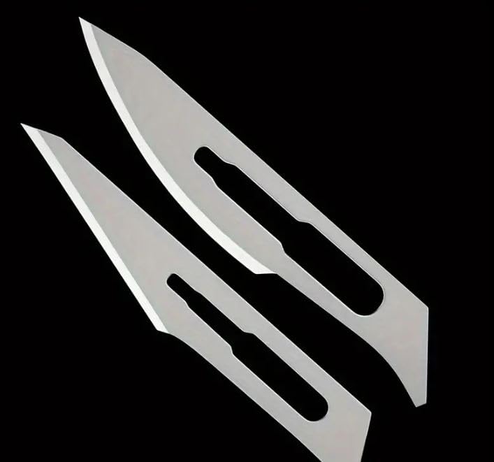 RYN Value Pack 10pcs/10pcs No. 11 And No. 23 Blades Surgical Industrial Engraving Blades Mobile Phone Repair Film Blades Tool Scraping Second Trimming Utility Blades
