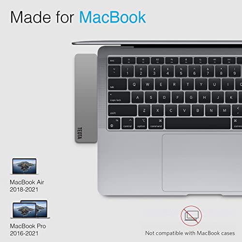 Image of 7 in 2 USB C Thunderbolt 3.0 Hub with 4K HDMI, 2 USB 3.0,SD,MicroSD,USBC&100W Pass Through Charging for MacBookPro 16-22&MacBookAir 18-22 Supports Intel,M1,M2 (7 in 2 (Space Grey))