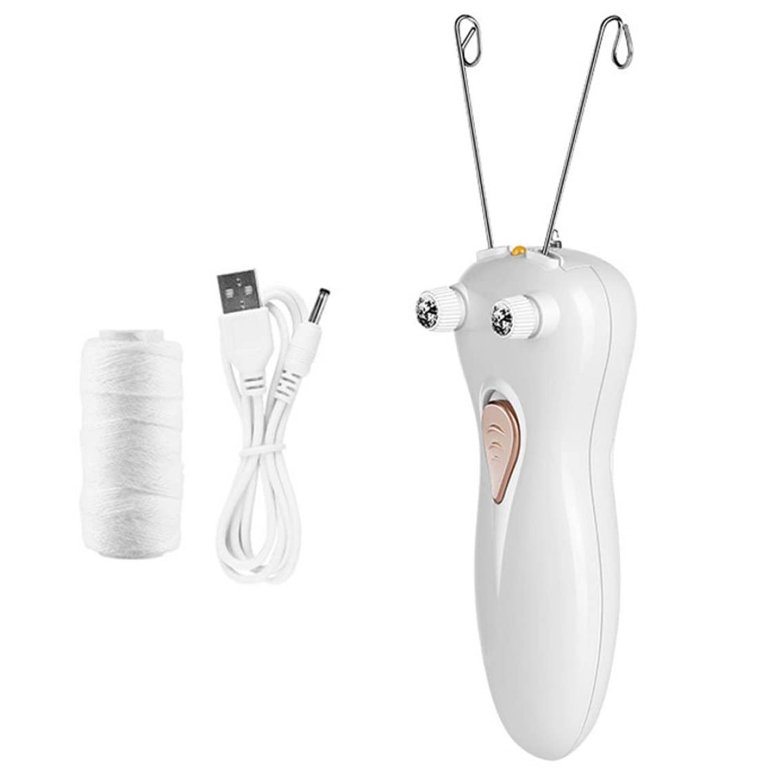 Épilateur à fil de coton épilateur Facial Rechargeable fil de coton corporel rasoir Machine beauté