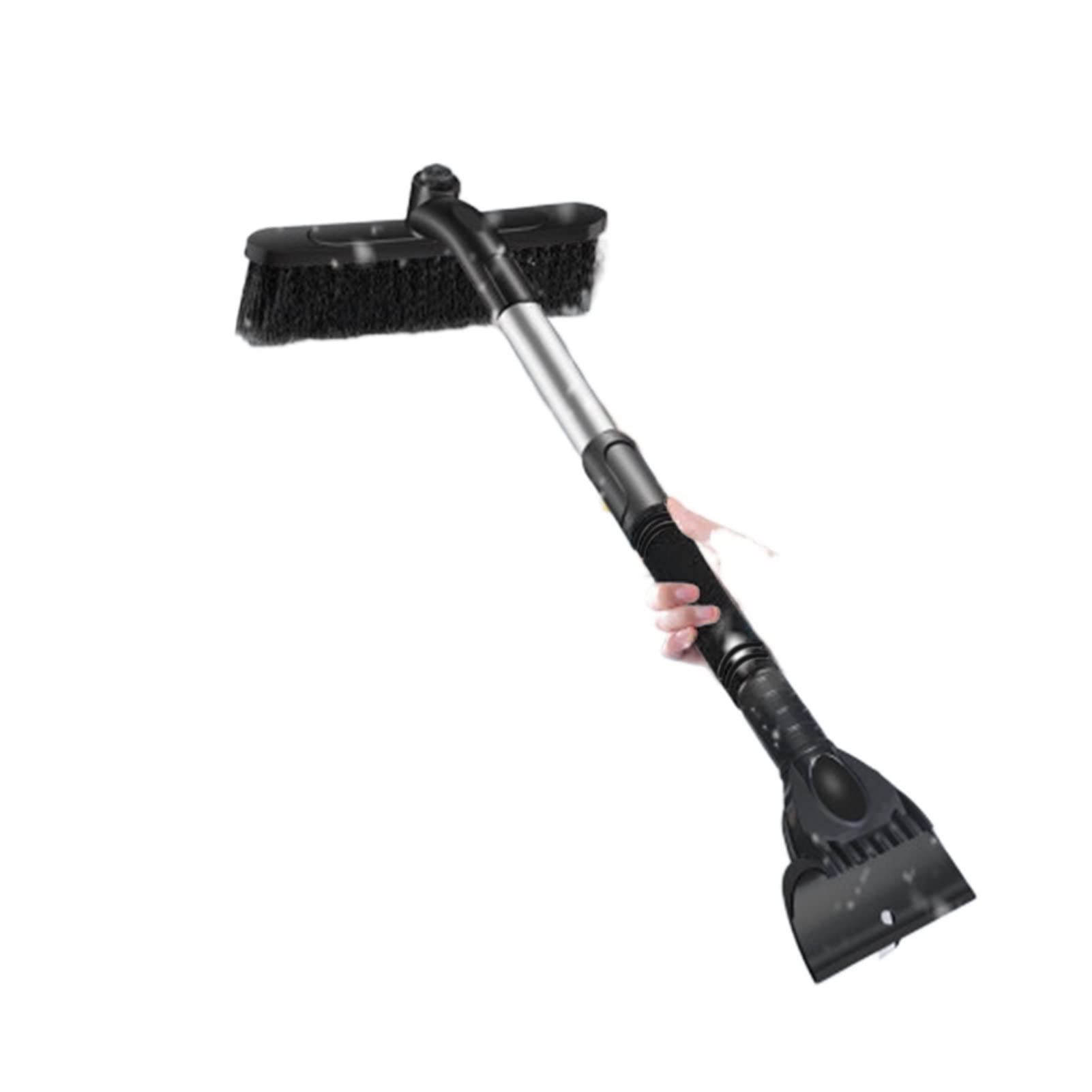 Brosse à Neige pour Pare-Brise Déneigement Pelle à Glace Grattoir à Glace Brosse de Nettoyage de Voiture Brosse de Pelle à Neige pour Pare-Brise Automatique Extensible Grattoir à Glace d'hiver Eli T