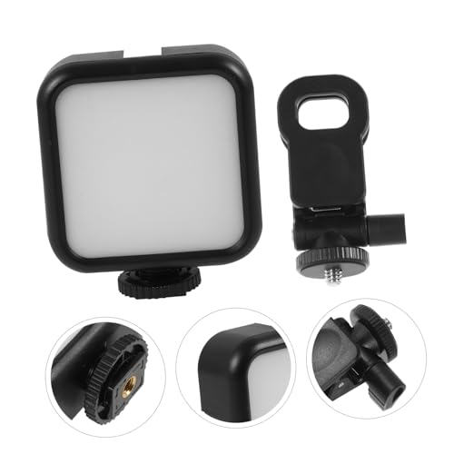 Uonlytech Mobile Phone Fill Light Small Camera Light Clip on Video Light Portable LED Selfie Light Portable Camera Light LED Circle Light Cellphone Selfie Light Clip on LED Light Phone Light
