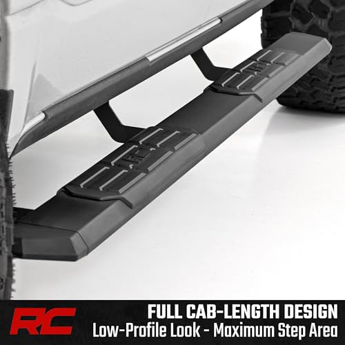 Estribos laterales de aluminio para Ram 1500 Crew Cab miniatura 4