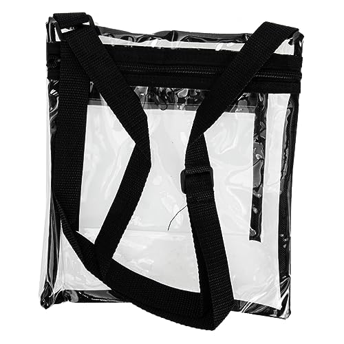 Crossbody Stadium Bag Adjustable Strap Design Multi-Function Purse for Sports Events and Festivals Portable Tote for Men and Women