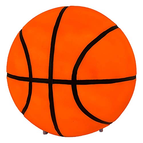 OFG Products Light Up Basketball Speaker - LED Lights Allow The Ball to Glow While Bluetooth Speaker Plays Music from Any Connected Device, Great for Any Sports Fan, Kids Room Decor, or Party!