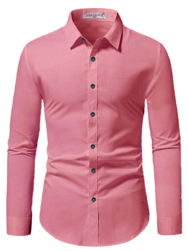 Image of Vida Loca Full Sleeve Spread Collar Cotton Blend Casual, Festival Stylish Slim fit Shirt for Men and Boys.