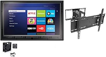44-50 Inch Outdoor TV Enclosure with Anti-Glare Combo Pack | Made in the USA | | Mount, Anti-Glare Shield, Fan | Shatterproof | Weatherproof | Lockable | Pool & Deck