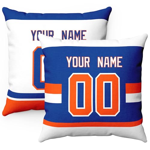 Image of ANTKING Throw Pillow 2 Packs Personalized Custom Any Name Number for Men Women Boy Gifts