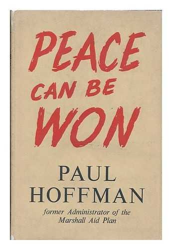 Peace Can Be Won B0000CHXRO Book Cover