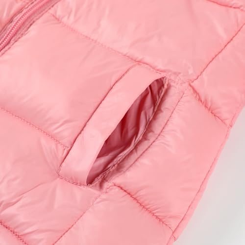 HILEELANG Baby Toddler Boy Girl Winter Dinosaur Hooded Puffer Jackets Coats Warm Zip-UP Padded Outerwear3