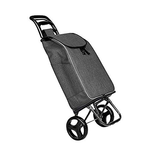 Chariot à provisions pliable contre les sacs lourds qui craquent