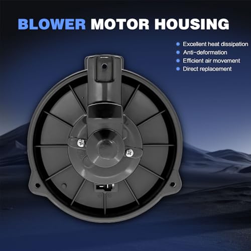 Image of 700001 HVAC Blower Motor Compatible with 1994-1997 Honda Accord, 1992-2000 Civic, 1992-1996 Prelude, 2000-2006 Insight, 1997-1999 Acura CL, 1994-2001 Integra, Replace# 79310-SR3-A01