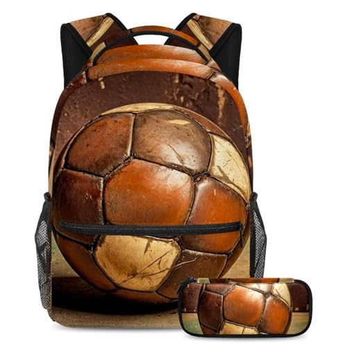Sac à dos de sport vintage pour soulager le dos des élèves avec grand volume A4