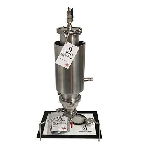 ABLAZE Stainless Steel 265-350 Gram Closed Column Tube with Outer Sleeve and Tripod