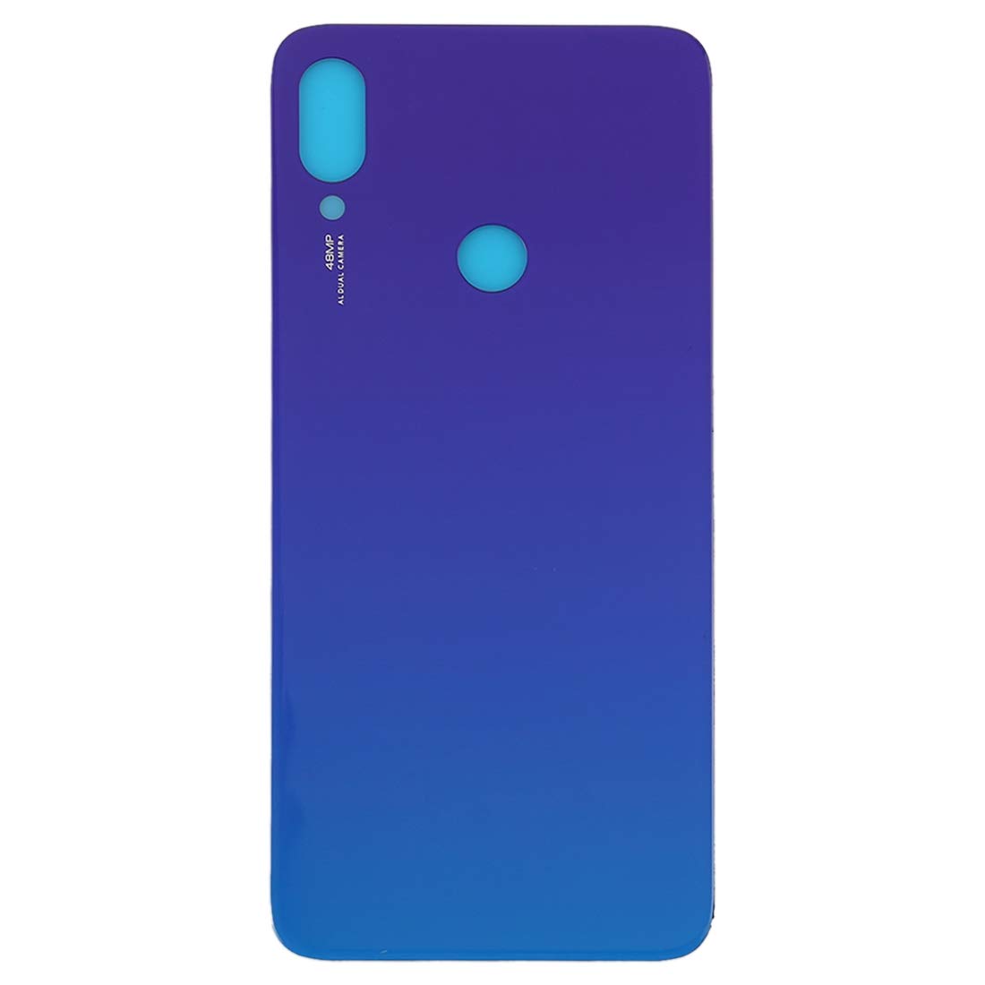 Unique4ever Glass Back Replacement Panel for Xiaomi Redmi Note 7/ Redmi Note 7 Pro - (Blue)